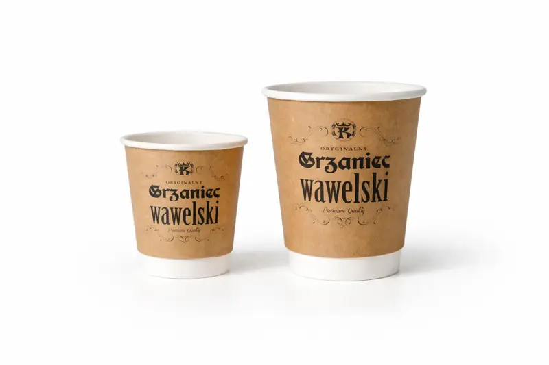 Grzaniec Wawelski – Kubki kraft z nadrukiem